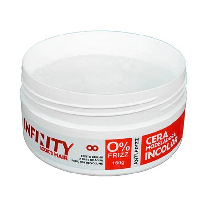 Imagem de Cera Modeladora Antifrizz Incolor 160g - Infinity