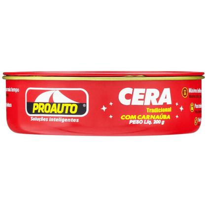 Imagem de Cera Pasta Tradicional Com Carnaúba 200G Proauto