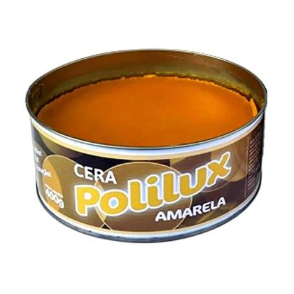 Imagem de Cera Pastosa Polilux Para Móveis Madeira Lata Amarela 400G