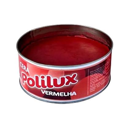 Imagem de Cera Pastosa Polilux Para Móveis Madeira Lata Vermelha 400G