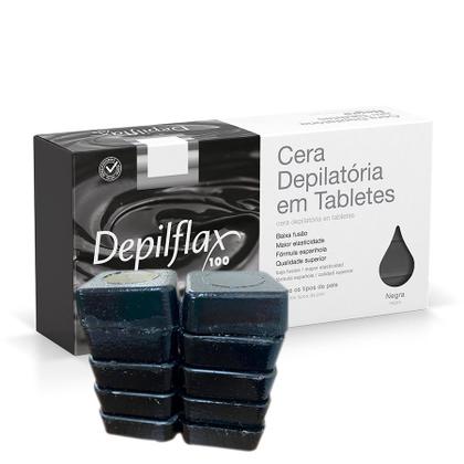 Imagem de Cera Quente Depilflax Depilatória Mel Em Tabletes 10 Tabletes 500g