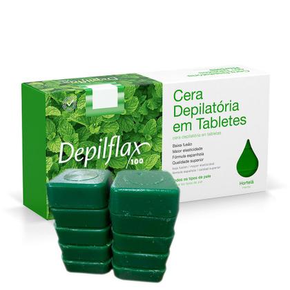 Imagem de Cera Quente Depilflax Depilatória Mel Em Tabletes 10 Tabletes 500g