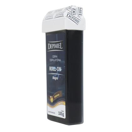Imagem de Cera Roll-On Negra Depimiel 100g - Depilação Eficiente e Prática