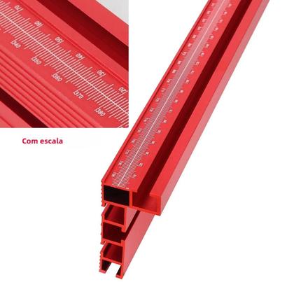 Imagem de Cerca de Mesa para Roteador de Alumínio com Trilho em T - Perfil para Carpintaria e Serra de Mesa