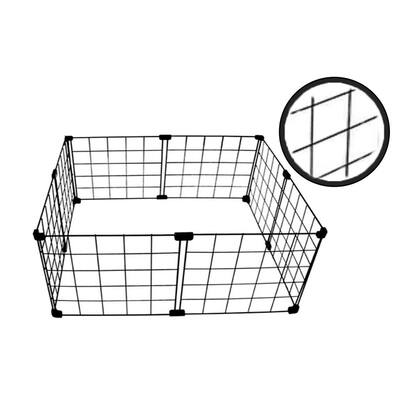 Imagem de Cercadinho Aramado Preto Para Pet - 0,60 X 0,60 X 0,30m
