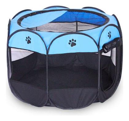 Imagem de Cercadinho Casinha Portátil Dobrável Pet Cães Gato Grande Gg