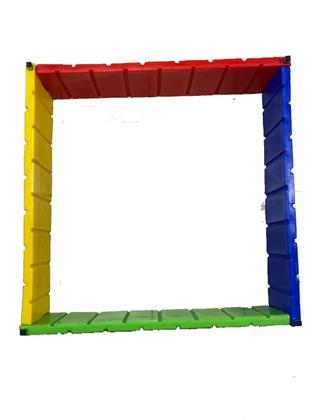 Imagem de Cercadinho Infantil Barato 1x1- Cercadinho Colorido Para Bolinhas- Cercadinho Piscina Playground Crianças Todas Idades