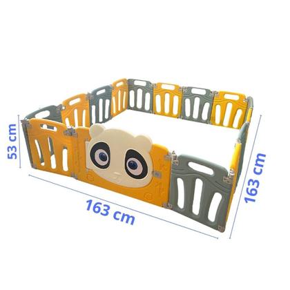 Imagem de Cercado Infantil de Ursinho 163x163x53cm Com Ventosa Importway