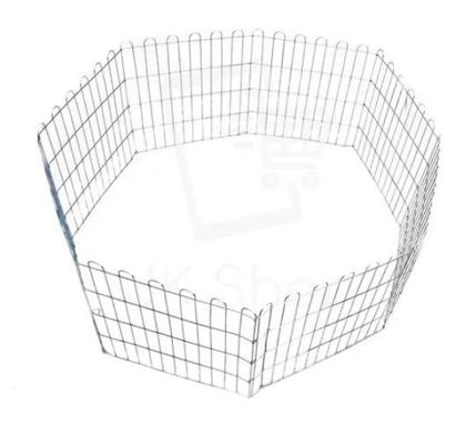 Imagem de Cercado Móvel Cercadinho P/ Pets 8 Folhas 53cm Altura