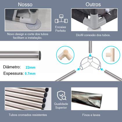 Imagem de Cercado Para Bebê Brincar Grande Infantil Cercadinho Chiqueirinho 180x150