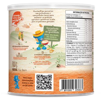 Imagem de Cereal Infantil Mucilon Multicereais 400g