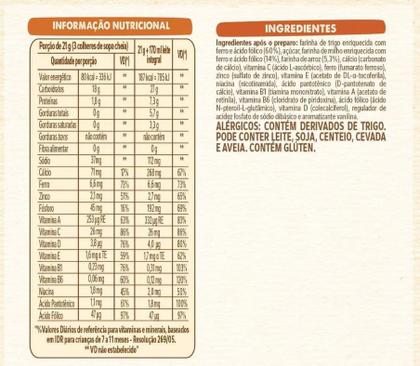 Imagem de Cereal Infantil MUCILON Multicereais 600g- kit 10un