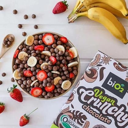 Imagem de Cereal Matinal Integral Vegan Crunchy Chocolate Bio2 200g