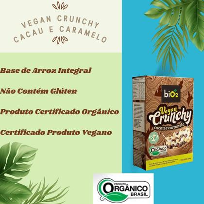 Imagem de Cereal Matinal Integral Vegano Cacau e Caramelo Bio2 200g