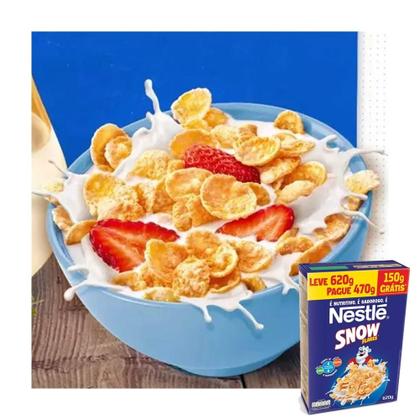 Imagem de Cereal Matinal Snow Flakes Cereal 620g Nestle