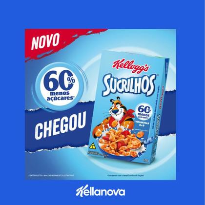Imagem de Cereal Matinal Sucrilhos Original Menos Açúcar 170g Kellogg's