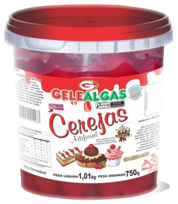 Imagem de Cereja em calda artificiais 1,01kg Gelealgas