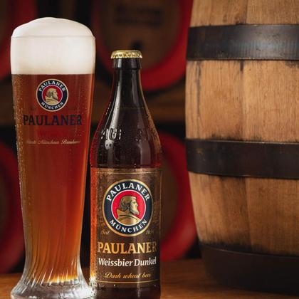 Imagem de Cerveja Alema Paulaner Garrafa 500ml Kit com 3 Un