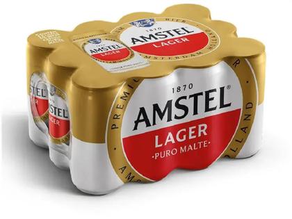 Imagem de Cerveja Amstel Lager Puro Malte 269ml  Pack com 24 Latas  Sabor e Qualidade