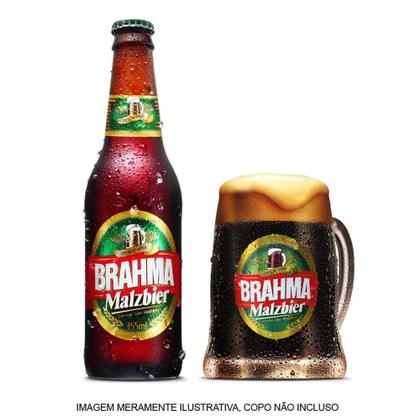 Imagem de Cerveja Brahma Malzbier Long Neck - 355ml - Unidade - Brahma