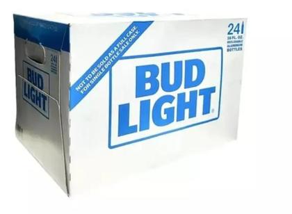 Imagem de Cerveja Bud Light Kit Com 6 Unidades Garrafa Alumínio 473ml