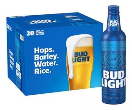 Imagem de Cerveja Bud Light Kit Com 6 Unidades Garrafa Alumínio 473ml