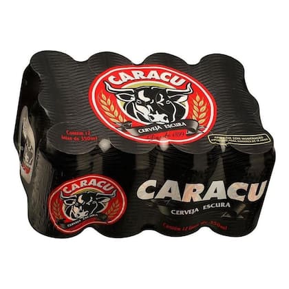 Imagem de Cerveja Caracu Escura 350ml Kit Com 12 Unidades