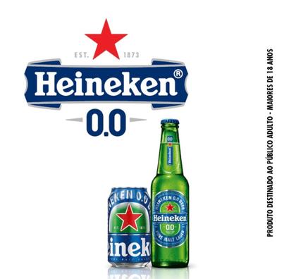 Imagem de Cerveja Heineken 0.0 Lata 350ml CX 12un