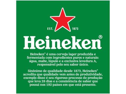 Imagem de Cerveja Heineken Premium Puro Malte Lager - Pilsen 6 Garrafas Long Neck 330ml