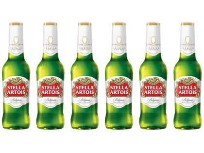 Imagem de Cerveja Stella Artois Lager 12 Unidades Long Neck