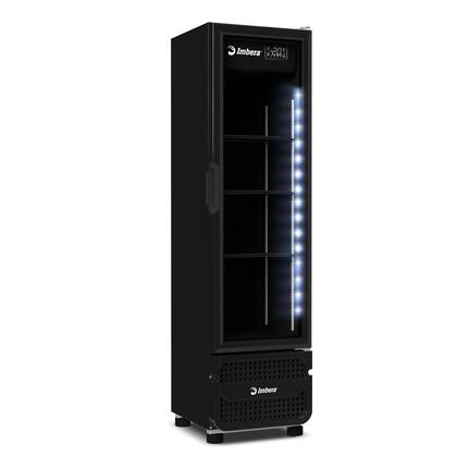 Imagem de Cervejeira 244 Litros Imbera Porta de Vidro Full Black Bivolt CV144