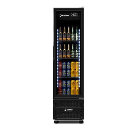 Imagem de Cervejeira 244 Litros Imbera Porta de Vidro Full Black Bivolt CV144