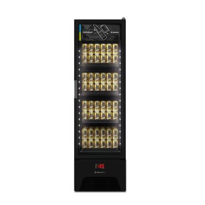 Imagem de Cervejeira Expositor Vertical Porta De Vidro 293 Litros Vn28rh All Black 220v - Metalfrio 220v