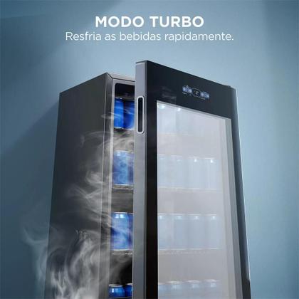 Imagem de Cervejeira Frost Free Smart 3 em 1 Inverter 82L Preto Bivolt MDRX150 - Midea