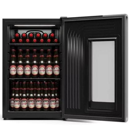 Imagem de Cervejeira Grb-100 Preto 95 Litros Porta Vidro 127V - Gelopar