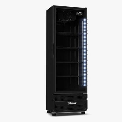 Imagem de Cervejeira Imbera 393 Litros Porta De Vidro Full Black CCV290-220V