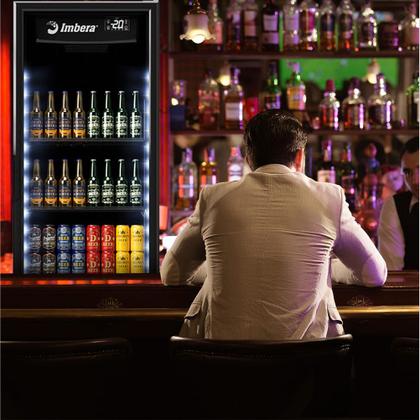 Imagem de Cervejeira Imbera Vertical CCV315 Porta de Vidro Full Black 485L220v