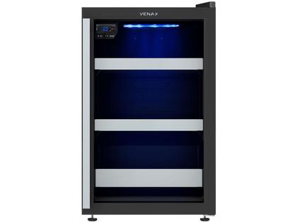 Imagem de Cervejeira Venax Blue Light 100 L Preto Fosco 127 V