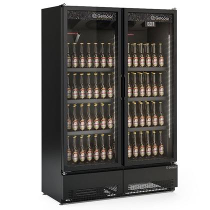 Imagem de Cervejeira Vertical 2 Portas 957L GCBC950CB All Black Gelopar 220V