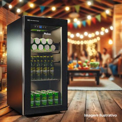 Imagem de Cervejeira Vertical Philco 96L 3 em 1 Cervejeira /Frigobar/Adega PCV09A - 127v