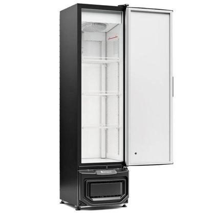 Imagem de Cervejeira Vertical Silenciosa 1 Porta 228L GCB-23E GW TI Tipo Inox Gelopar - Porta Cega + Silenciador de Ruído + Frost Free + Controlador Digital