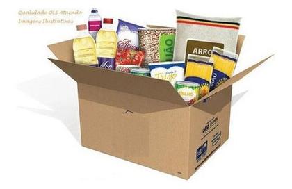 Imagem de Cesta Básica Alimento Grande Completa Total 50 Itens Atacado