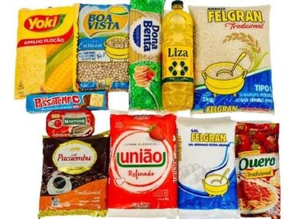 Imagem de Cesta Básica Completa - Alimentos Cruciais - 11 Itens