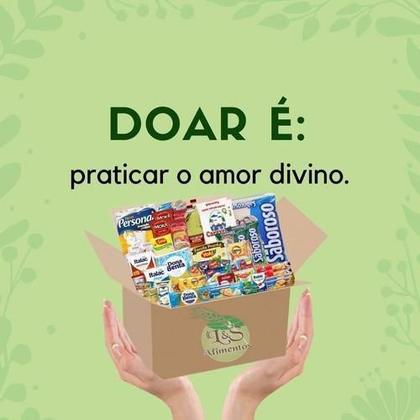 Imagem de Cesta Básica Para Doação 18 Itens Qualidade Com Envio