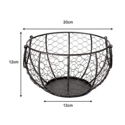 Imagem de Cesta de armazenamento de ovos estilo europeu criativo cesta de armazenamento de cozinha armazenamento de quarto em casa Sacos e Cestas