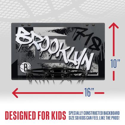 Imagem de Cesta de basquete Franklin Sports NBA Over The Door Kids