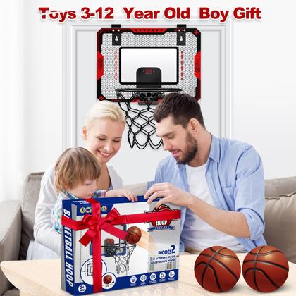 Imagem de Cesta de basquete OCHIDO Indoor com placar eletrônico para crianças