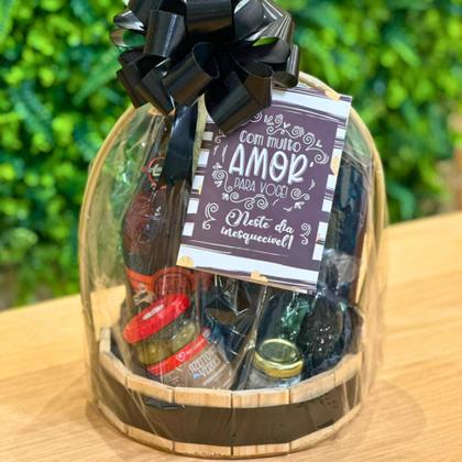 Imagem de Cesta De Cerveja Chocolate Presente Namorado Aniversario