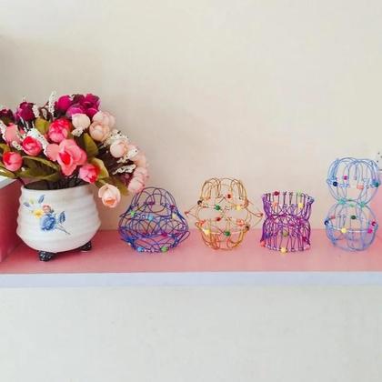 Imagem de Cesta De Flores Em Aço Macio Para Crianças, Fidget Spinner Com 36 Variações, Brinquedo Flexível Para