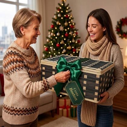 Imagem de Cesta De Natal BOSTON com 22 Itens Especiais Natal 2026